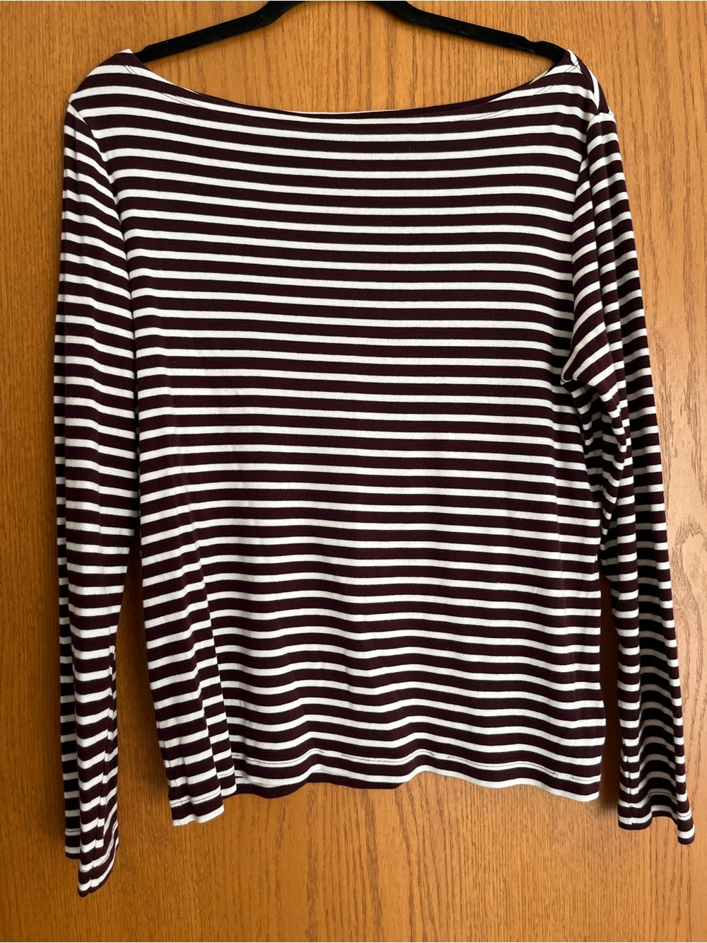 GAP Favorite Shirt Boatneck Top Size XL Cotton/Modal Blend *flawed*